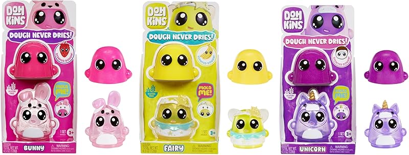 DohKins Characters Unicorn Bunny Fairy